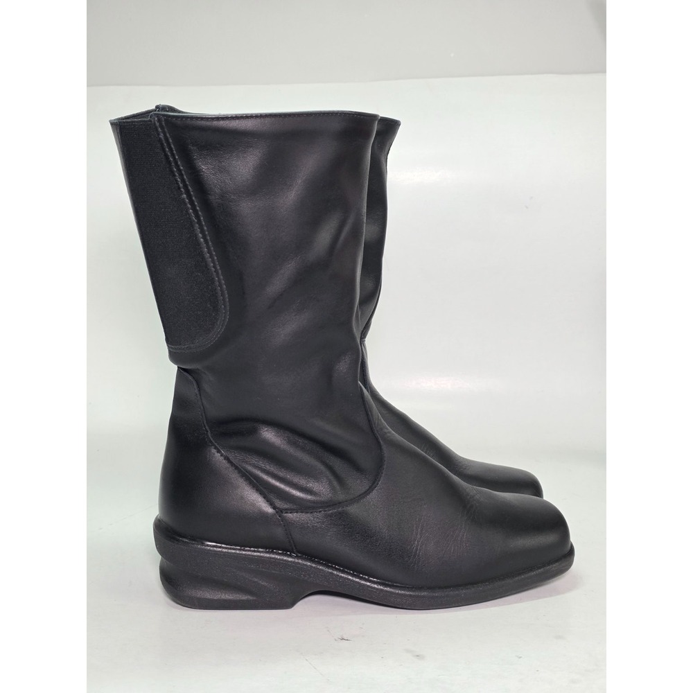 Toe Warmers Women's Boots‎ Size 9.5 Black Leather Zip Winter Shoes Canada